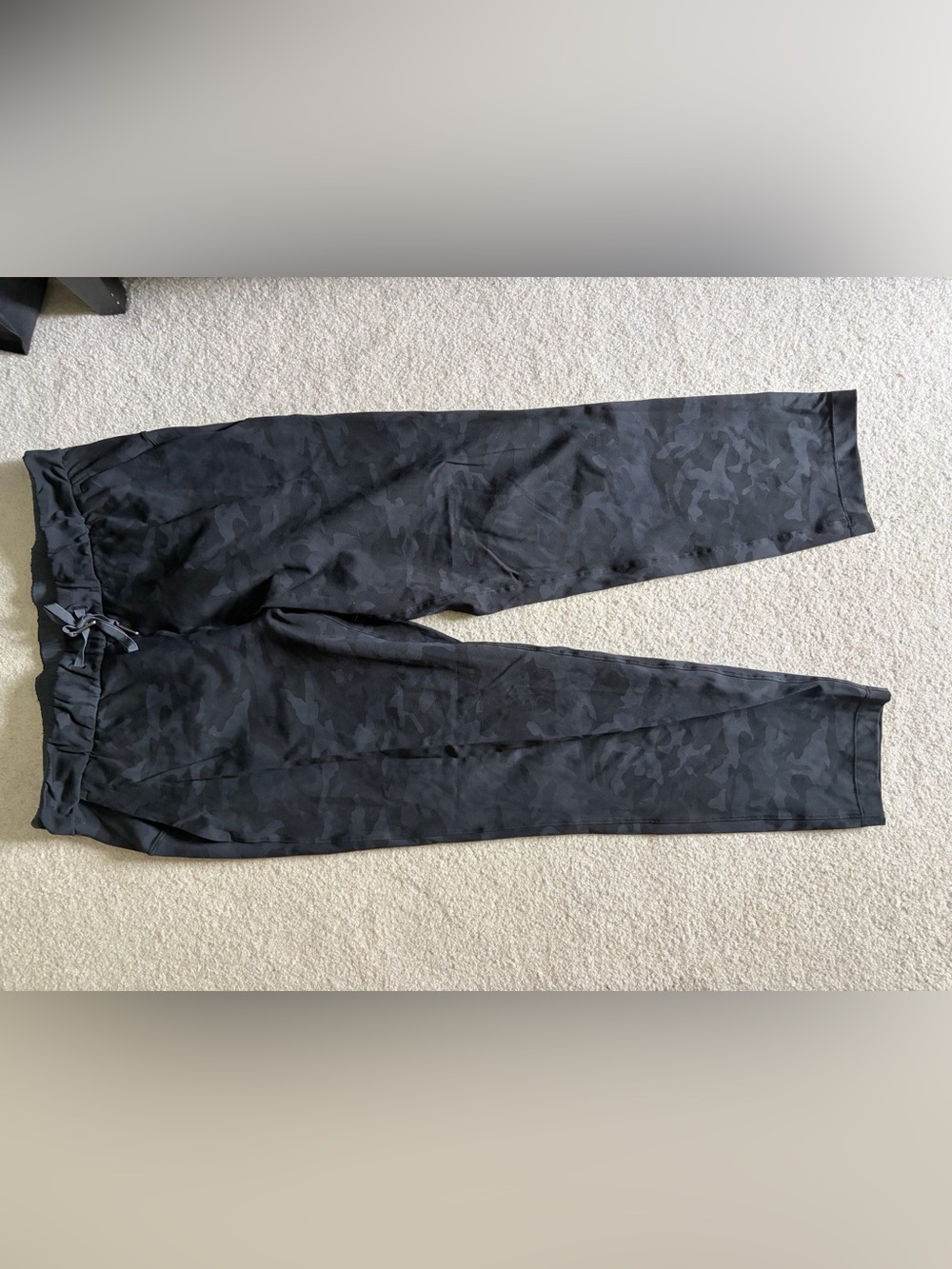 lululemon athletica Women's Black Camo Track Joggers